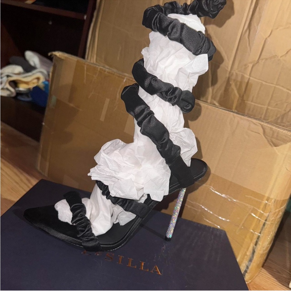 FEDRA SANDAL 110mm sandal heels - Picture 6 of 6